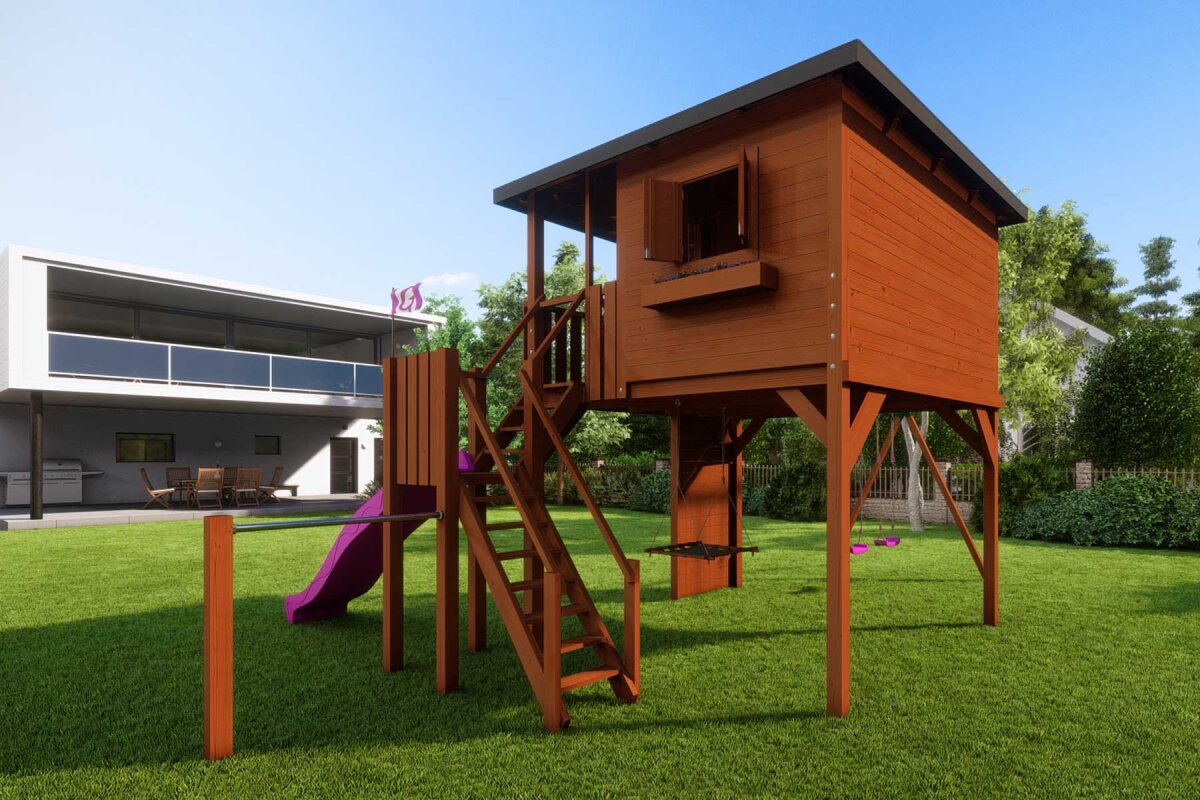 Braucht man eine Baugenehmigung für ein Stelzenhaus im Garten? - 